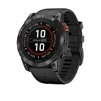 Смарт-часы Garmin Fenix 7X Pro Solar Slate Gray w. Black Band (010-02778-00/01)