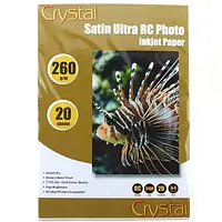 Фотобумага Crystal RCS-A4-260-20 A4, 260 г/м2, 20 л