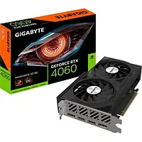 Видеокарта Gigabyte GeForce RTX 4060 WINDFORCE OC 8G (GV-N4060WF2OC-8GD) Black