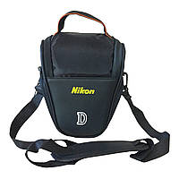 Чехол-Сумка Nikon треуголка фото сумка Черный (IBF007B) XN, код: 6499147