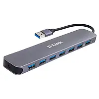 USB-хаб D-Link USB3.0 DUB-1370/B2A Black