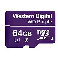 Карта памяти Western Digital (WDD064G1P0A) microSDXC 64GB WD Class 10 UHS-I