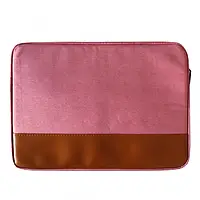 Чехол для ноутбука Infinity LEATHER STRIPE SLEEVE BAG 13.3 Brown Pink