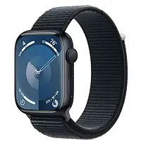 Смарт-часы Apple Watch Series 9 GPS 45mm Midnight Aluminum Case with Midnight Sport Loop (MR9C3)