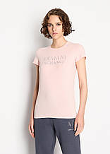 Жіноча футболка Armani Exchange зі стразами оригінал