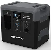 Зарядна станція 2E Syayvo 2400 Вт Black
