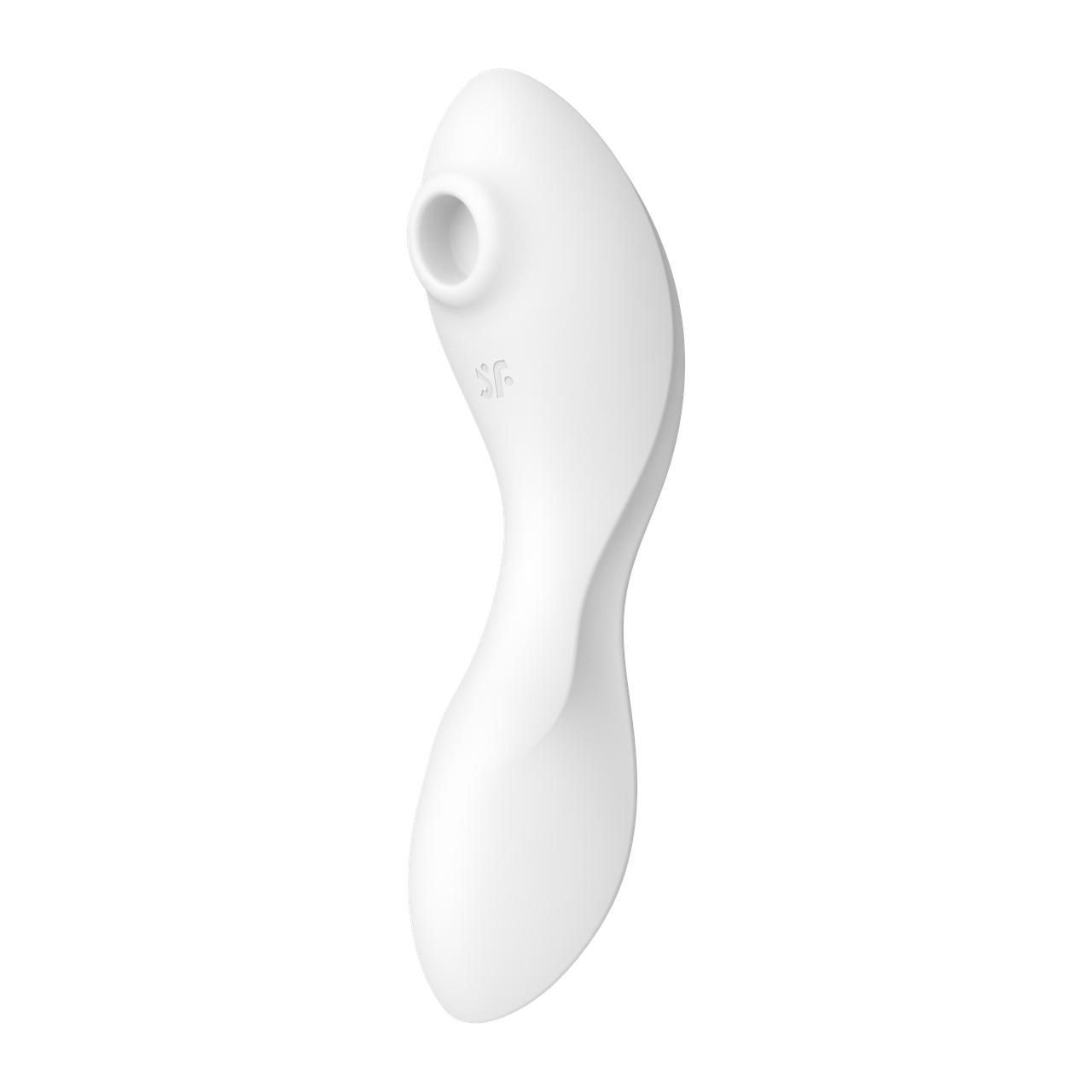 Вакуумний вібратор Satisfyer Curvy Trinity 5+ White, фото 1