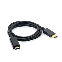 Відео-кабель Voltronic YT-DP (M)/HDMI (M) - 1.8m DisplayPort (тато) - HDMI (тато) 1.8 m