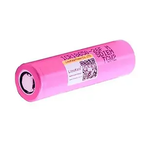 Акумулятор LiitoKala Lii-35E Pink 3.7V (2.5-4.2V)