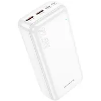 Зовнішній портативний акумулятор Borofone BJ38B 30 000 mAh White 22.5W+PD20W