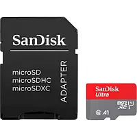 Карта памяти SanDisk (SDSQUA4-032G-GN6MA) 32 GB microSDHC UHS-I V30 Class 10 Ultra