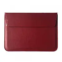 Чехол для ноутбука Infinity LEATHER PU для MacBook 13.3 Wine Red