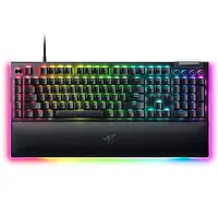 Клавіатура Razer BlackWidow V4 Black Yellow Switch (RZ03-04692500-R3R1) Eng / Ru