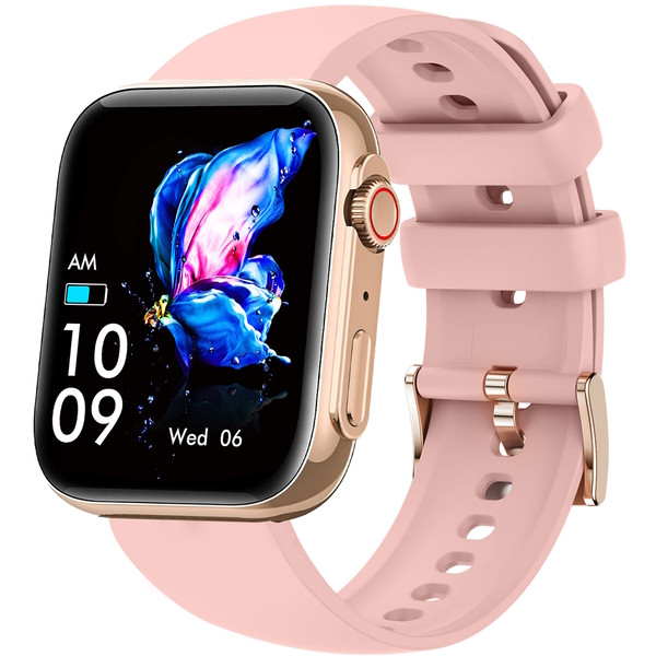 UWatch Розумний смарт годинник Smart Sensation Pink, 2 ремешка