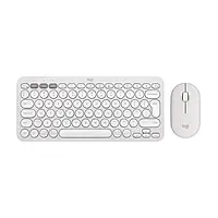 Комплект клавиатура и мышь Logitech Pebble 2 Combo White (Eng)