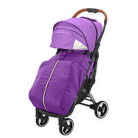 Прогулянкова дитяча коляска Yoya Plus Pro 2022 темно-фіолетовий (рама чорна)