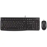 Комплект клавіатура та миша Logitech MK120 Black (920-002562)