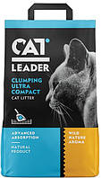 801441 Cat Leader Wild Nature ультра-комкующийся с запахом, 5 кг
