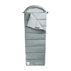 Спальний мішок Naturehike M400 NH20MSD02 Left Gray (6927595702390)