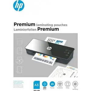 Плівка для ламінування HP PREMIUM LAMINATING POUCHES, A3, 250 MIC, 303x426, 25 PCS (9128)