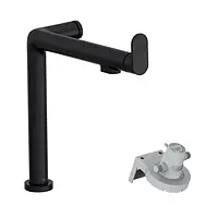 Кухонный смеситель Hansgrohe Aqittura M91 Black 76804670