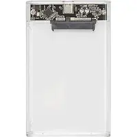 Наружный карман для диска PowerPlant 2.5" SATA USB3.1 (HC380299) Transparent