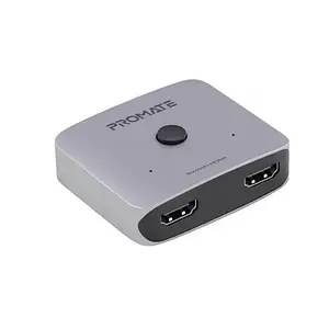 Розгалужувач відеосигналу Promate Switch-HDMI 4K 60Hz Silver (switch-hdmi.silver)