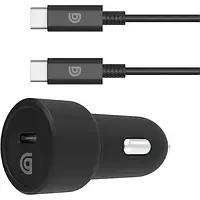 Автомобильное зарядное устройство для телефона Griffin GP-088-BLK Black Single Port 15W USB-C Car Charger +