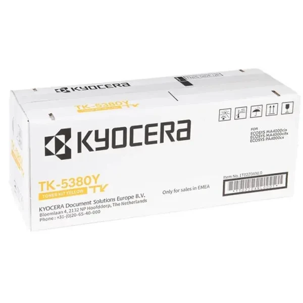 Тонер-картридж для принтера Kyocera TK-5380Y Yellow