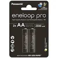 Аккумулятор Panasonic Eneloop Pro AA 2500mAh NiMh 2шт. (BK-3HCDE/2CP)
