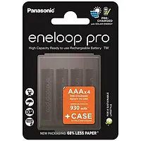 Аккумулятор Panasonic Eneloop Pro + Case AAA 930mAh 4шт. (BK-4HCDEC4CP)