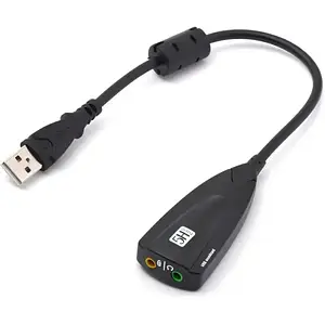 Звукова карта VALUE (B00811) Black USB Virtual 7.1 Channel C-Media