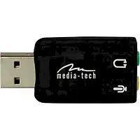 Звуковая карта Media-Tech VIRTU 5.1 USB (MT5101)