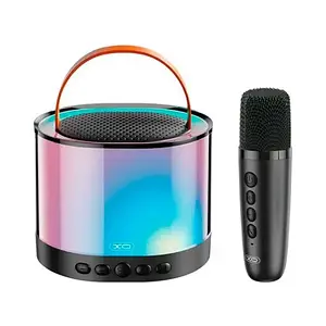 Акустика портативна XO F47 Aurora Atmosphere Light Bluetooth Audio with Microphone Black