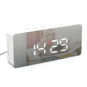 Настільний годинник UFT Beluck Mirror Clock 1 White (Beluckclock)