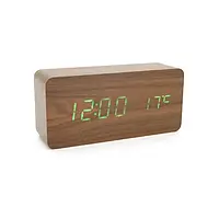 Часы настольные VST 862 Brown Wooden (VST-862Bn/G)