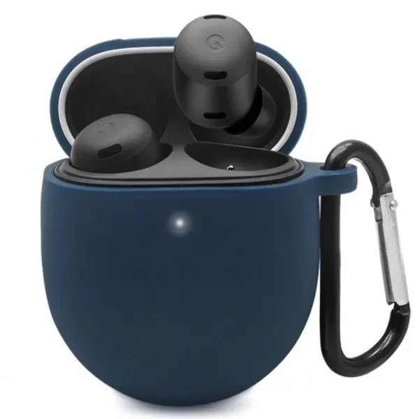 Чохол для навушників BeCover Silicon для Google Pixel Buds Pro Deep Blue (709576)