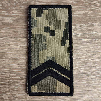 Patchfinder погон молодший сержант ЗСУ 5х10 см