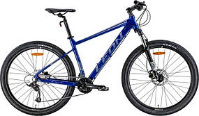 Велосипед AL 27.5" Leon XC-70 AM Hydraulic lock out HDD рама-18" синій з сірим 2022 Velo