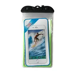 Чохол водонепроникний Infinity Waterproof IPX Phosphoric (ZIP) 7 Green