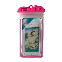 Чохол водонепроникний Infinity Waterproof IPX Phosphoric (ZIP) 7 Pink