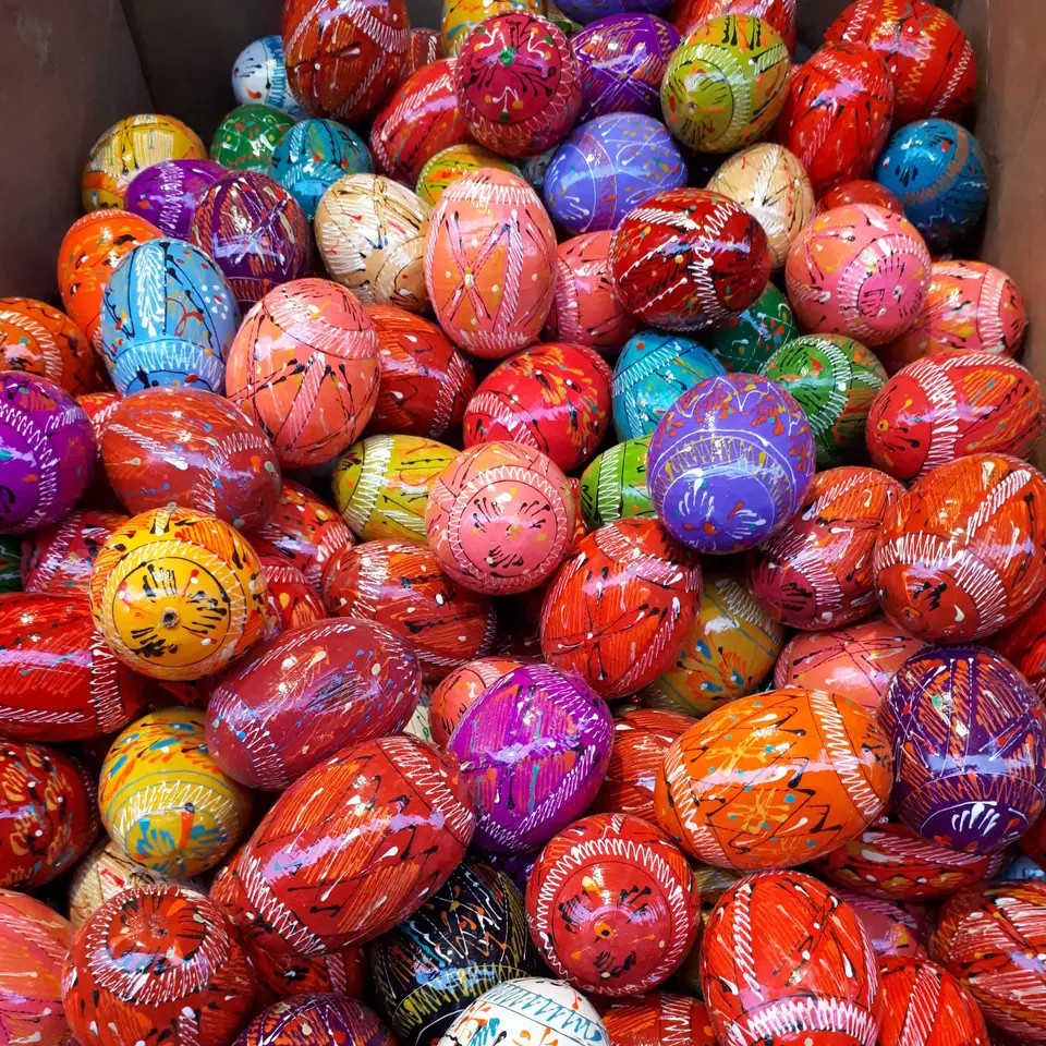 Декоративні писанки (різні кольори), фото 1