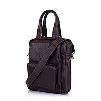 Кожаная мужская сумка трансформер GC-7266-2md TARWA Коричневый PM, код: 7727628