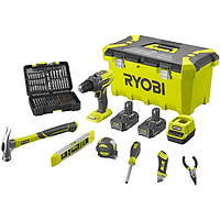 Шуруповерт аккумуляторный Ryobi R18 DD3-220TAH(797689127755)