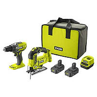 Набор инструментов Ryobi R18DDJS-220S(797689037755)