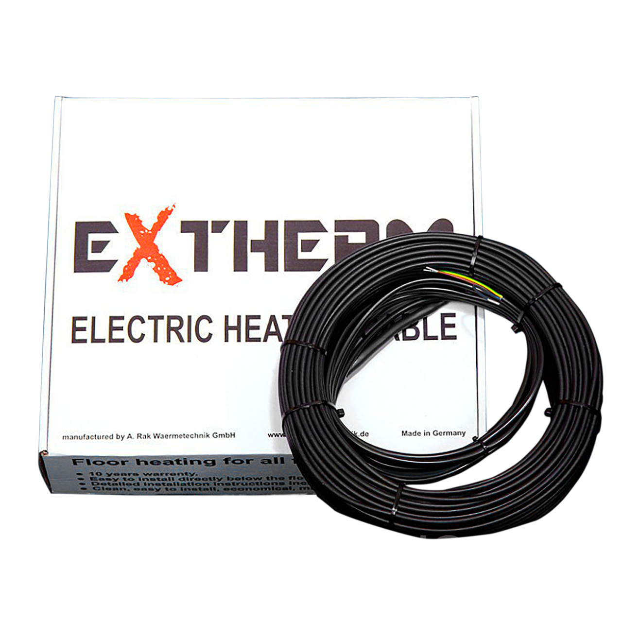 Нагрівальний кабель двожильний Extherm ETС ECO 20-1600