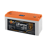 Акумулятор LP LiFePO4 12,8V - 160 Ah (2048Wh) (BMS 200A/100А) пластик LCD Smart BT, фото 2