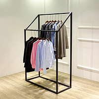 Вешалка стойка для одежды GoodsMetall в стиле Лофт 1700х1600х450мм ВШ156 VA, код: 6625739