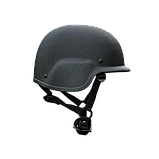 Кевларовий шолом із закритими вухами (чорний), фото 2