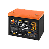 Акумулятор LP LiFePO4 12,8V - 100 Ah (1280Wh) (BMS 100A/50А) пластик для ДБЖ, фото 2
